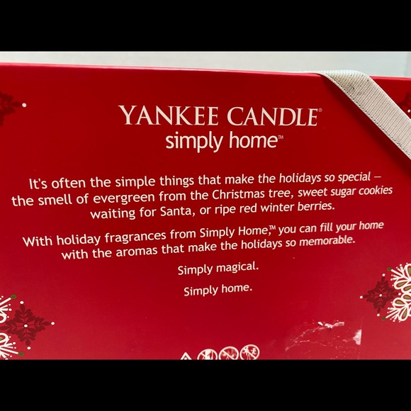 Yankee Candle Simply Home Holiday Fragrance Collection! Gift packed! NWT - Picture 4 of 5
